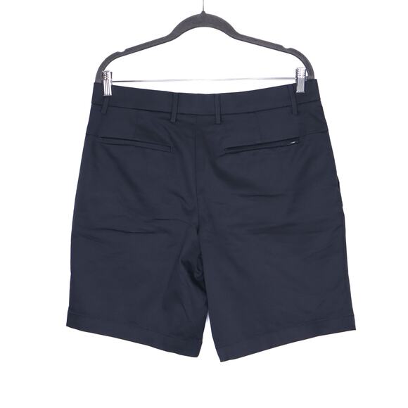 BANANA REPUBLIC Aiden Chino Shorts Black Cotton Slim Fit Casual Men's 33 - Picture 2 of 8